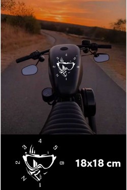 Motosiklet depo gösterge sticker kask Yamaha dirft L