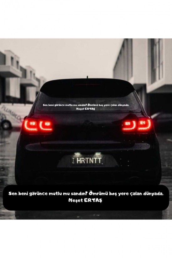 Sen Beni Görünce Mutlu Mu Sandın? Ömrümü Boş Yere Çalan Dünyada Neşet Ertaş Sticker Sen Beni Görünce Mutlu Mu Sandın? Ömrümü Boş Yere Çalan Dünyada Neşet Ertaş Sticker