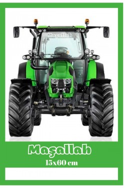 Traktör Maşallah yazı sticker tümosan Massey Ferguson case kamyon araç güneşlik
