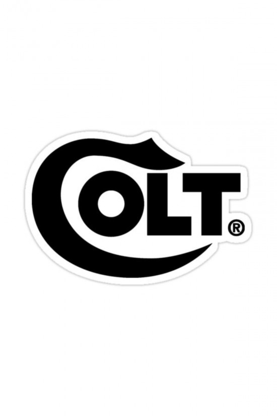 Colt Logosu Tabanca Sticker
