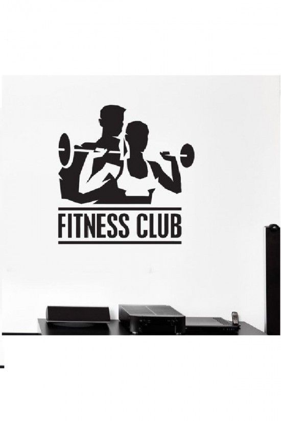 Spor Fitness Kadın Erkek Fit Sticker Işyeri Spor Fitness Kadın Erkek Fit Sticker Işyeri