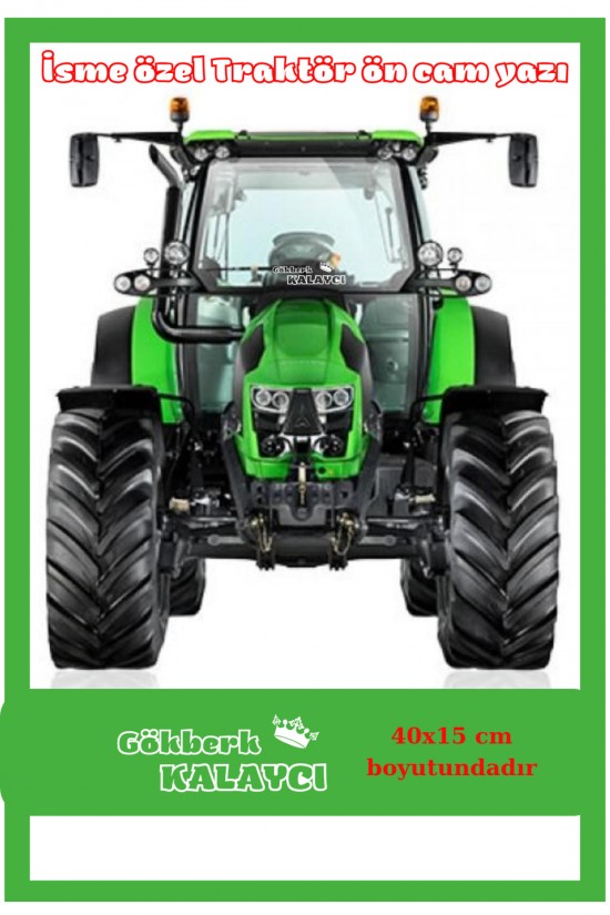 Traktör taçlı özel isim ön cam sticker case tümosan massey erkunt kamyon tır Traktör taçlı özel isim ön cam sticker case tümosan massey erkunt kamyon tır