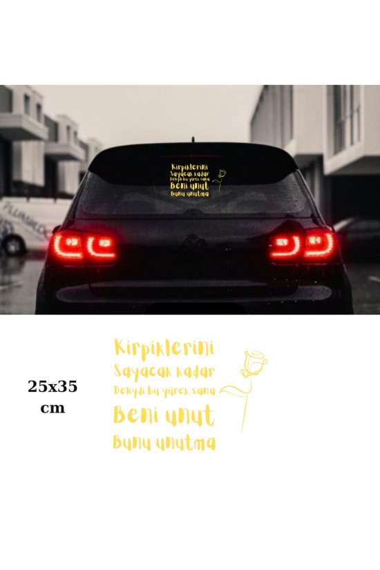 Kirpiklerini sayacak kadar deliydi bu yürek sana beni unut bunu unutma araç arkası yazı Kirpiklerini sayacak kadar deliydi bu yürek sana beni unut bunu unutma araç arkası yazı