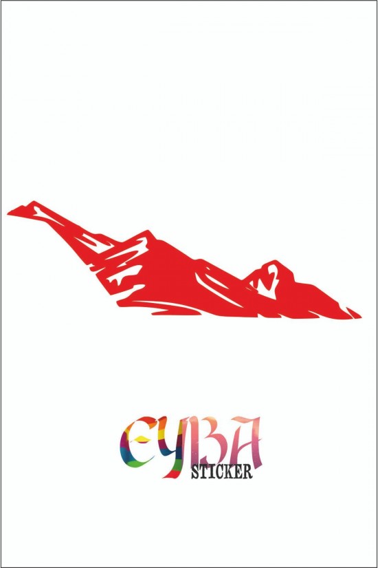 Off Road Dağ Sticker - Yan Kapı Stıcker 58x25cm 2 Adet - Off Road Dağ Sticker - Yan Kapı Stıcker 58x25cm 2 Adet -