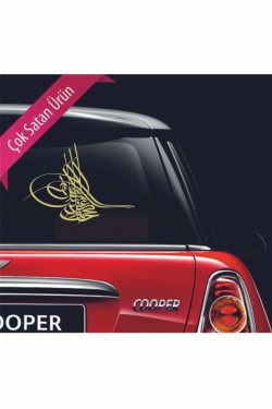 Sticker Osmanlı Tuğrası Yaldız