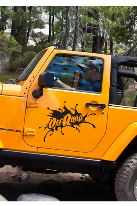 Off Road Araç Sticker 31 cm Off Road Araç Sticker 31 cm