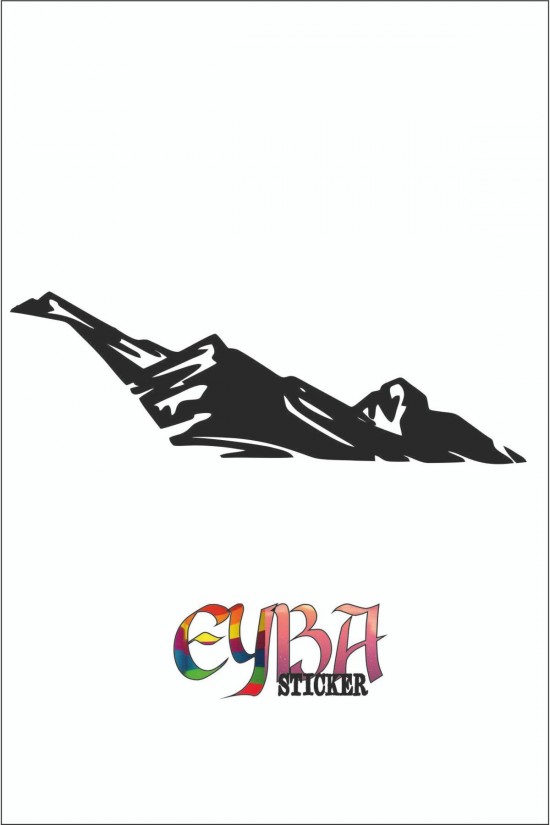 Off Road Dağ Sticker - Yan Kapı Stıcker 58x25cm 2 Adet Off Road Dağ Sticker - Yan Kapı Stıcker 58x25cm 2 Adet