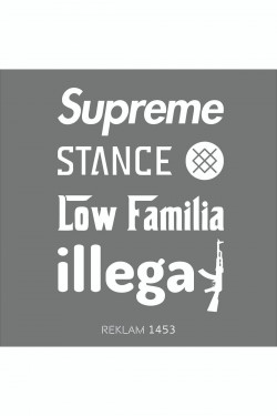 Arka Cam Sticker Oto Sticker Araç Sticker 20x35cm