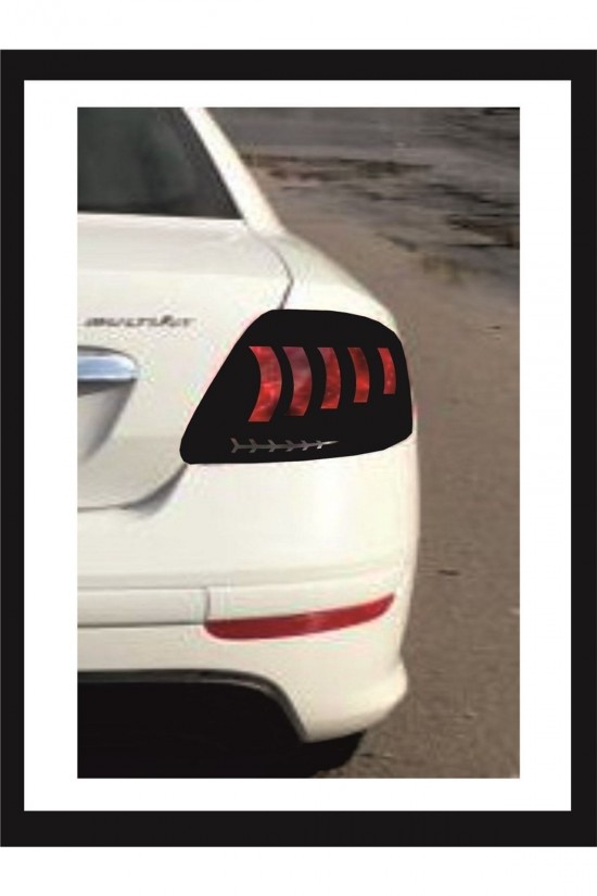 Linea Uyumlu Stop Farı Led Görünümlü Folyo Kaplama - Stop Kaplama Linea -orjinal Çizim-birebir