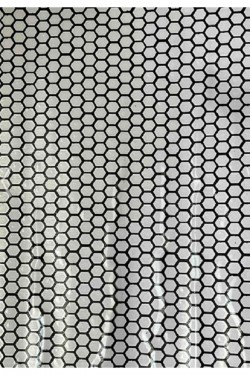 2 Adet Petek Desenli Stop Farı Oto Sticker Kaplama - 60cmx30cm