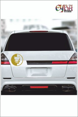 Pitbull Sticker 15*15 Cm - Oto Sticker - Araba Çıkartma