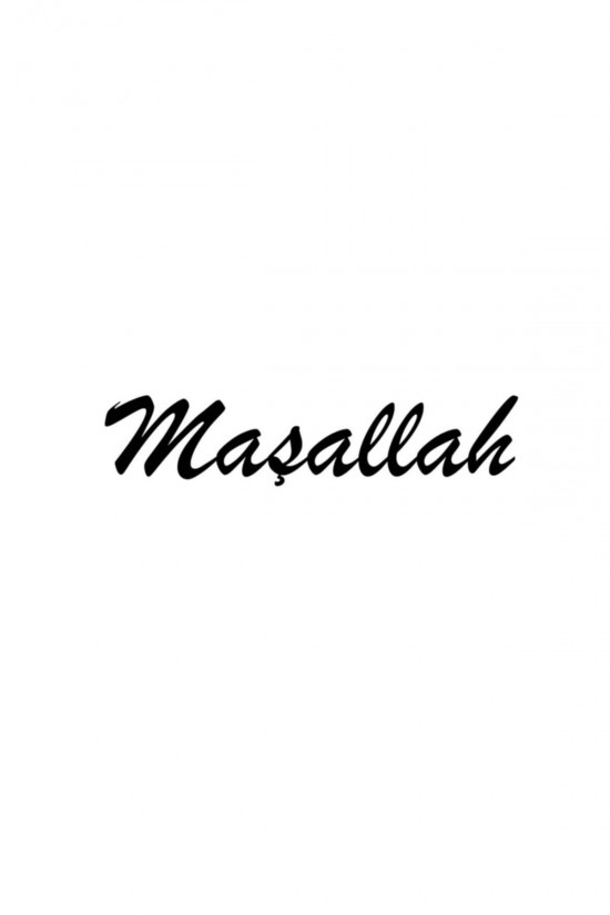 Maşallah Oto Sticker - Araba Sticker - Oto Akesuar 20cm