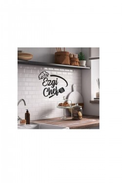 Isme Özel Mutfak Sticker