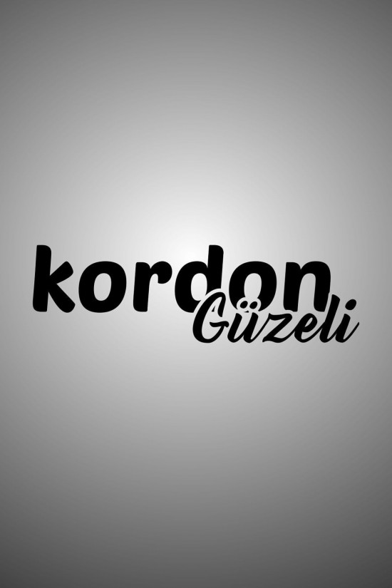 Kordon Güzeli Sticker Motosiklet Sticker, Oto Sticker 25 x 7,5 cm