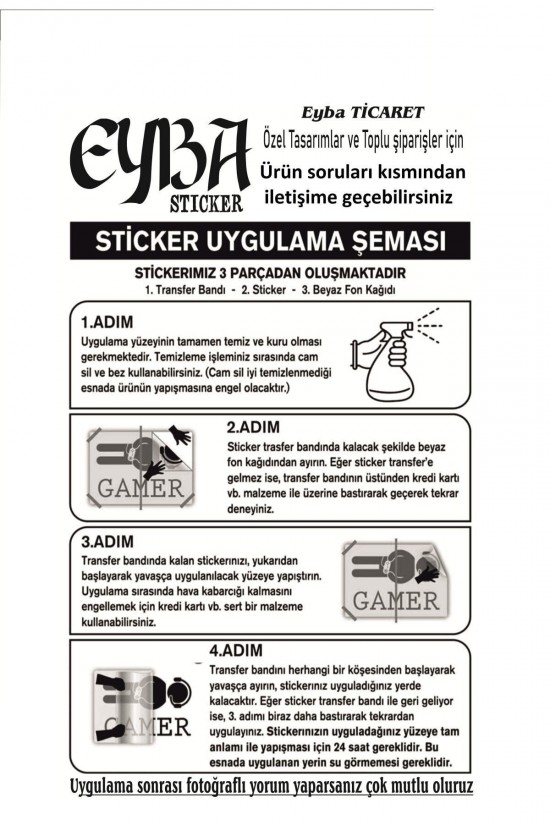 Fıat 5 Parça Sticker Seti