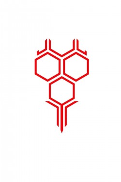 Petek Kaput Oto Sticker - Araç Sticker - 58*35cm