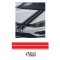 120x15cm -çift Şerit Araba Kaput Sticker - Oto Sticker -