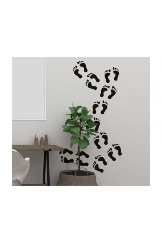 Çocuk Odası Ayak Izi, 15 Çift Ayak Izi,sticker, Çocuk Odası, Yapışkanlı Sticker, Bebek Odası Çocuk Odası Ayak Izi, 15 Çift Ayak Izi,sticker, Çocuk Odası, Yapışkanlı Sticker, Bebek Odası
