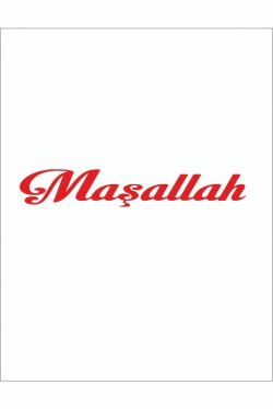 Maşallah Oto Sticker 33x6 Cm