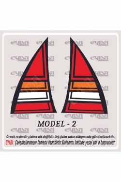 C3 2001-2005 model uyumlu 4 farklı seçeneklli led görünüm stop kaplama