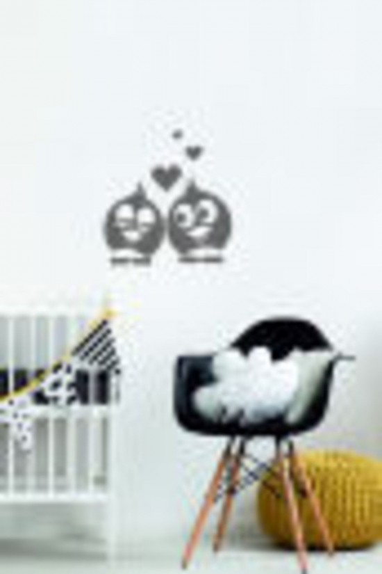 Aşık Kuşlar Priz Sticker-oto Sticker-18x18cm Aşık Kuşlar Priz Sticker-oto Sticker-18x18cm