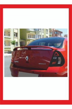 Renault Clio 2 Sedan Stop Farı Led Görünümlü Folyo Kaplama - Stop Kaplama -model 2