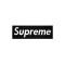 Supreme Block Sticker Araba Oto Arma Duvar Çıkartma 20 Cm