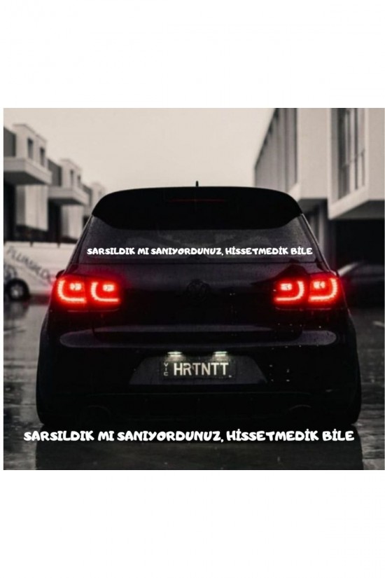 Güneş mi daha iyi batıyor yoksa ben mi ? ARABA YAZISI OTO STİCKER YAZI