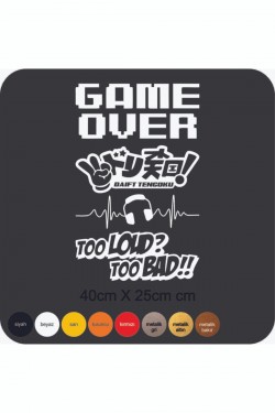 Oto Sticker Arka Cam Yazısı ( Oracal 641 Beyaz )