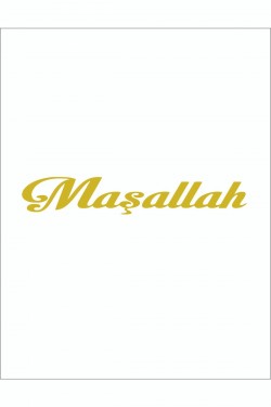 Maşallah Oto Sticker 33x6 Cm