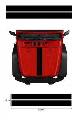 Ön Kaput Sticker Araba Sticker Oto Sticker 120x24 Cm