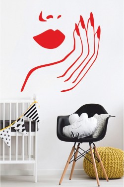 57x59cm Güzel Kadın Sticker - Duvar Sticker - Oto Sticker 57x59cm Güzel Kadın Sticker - Duvar Sticker - Oto Sticker