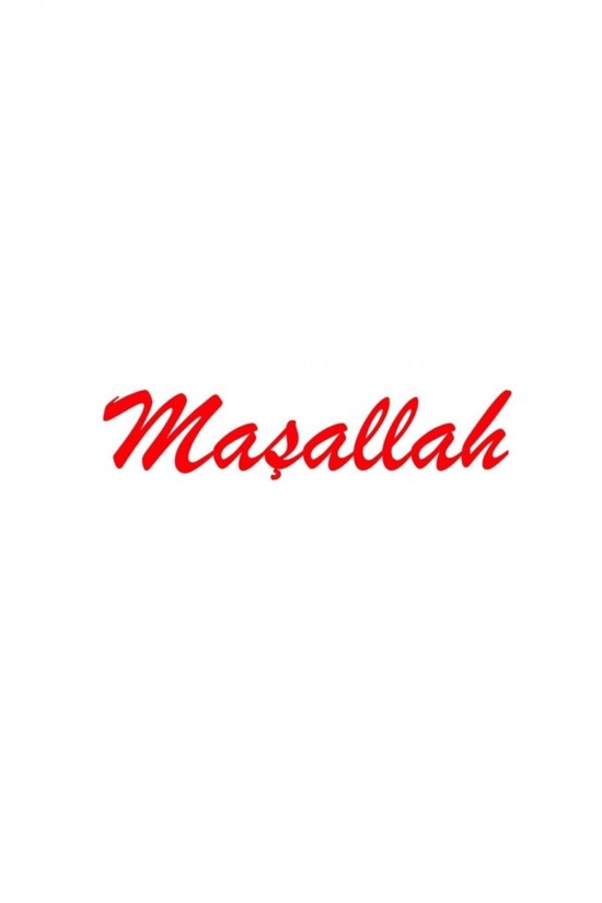 Maşallah Oto Sticker - Araba Sticker - Oto Akesuar 20cm