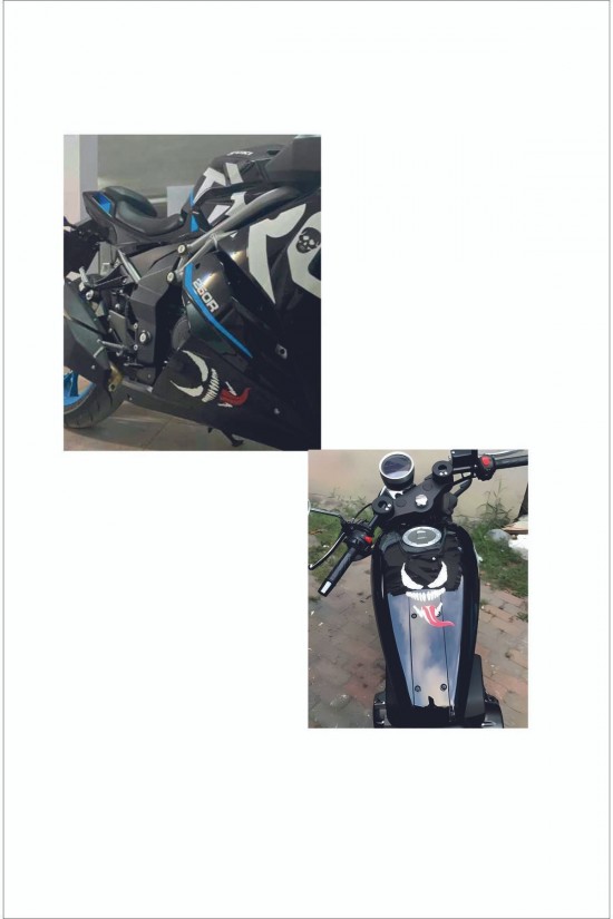 Venom Sticker Araba, Motorsiklet, Kask, Laptop, Cam Sticker 20x10 Cm