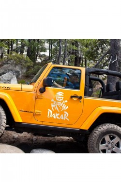 Dakar Kurukafa Offroad Sticker 45cm X 36cm