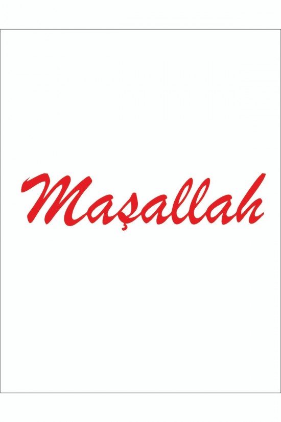 Maşallah Oto Sticker 33x6 Cm