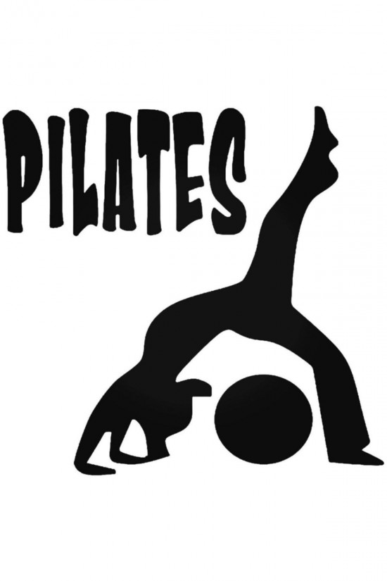 Pilates Exercise Sticker Araba Oto Arma Duvar Çıkartma 20 cm
