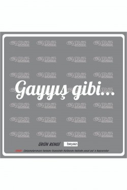 Gayyış Gibi Oto Sticker Araba Cam Sticker  20 X 4 Cm