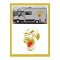 Goril Sticker 62*45cm 1 Adet Kong Kafatası - Oto Sticker - Kamp Sticker - Karavan Sticker