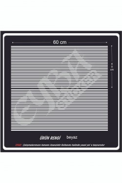 Stop çizgisi her araca uyumlu sağ sol 60x30 2 adet araba sticker oto sticker şerit