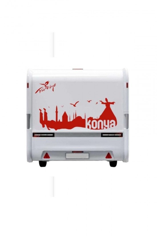 Karavan Kamp Sticker Konya Araç Sticker Yapışkan 38 Kayseri Karavan Kamp Sticker Konya Araç Sticker Yapışkan 38 Kayseri
