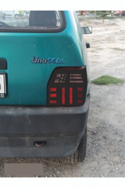 Fiat Uno Stop Farı Led Görünümlü Folyo Kaplama Fiat Uno Stop Farı Led Görünümlü Folyo Kaplama