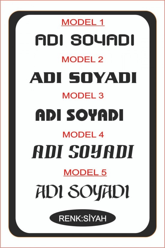 90x11cm 1 Adet Isim Yazı Araba Sticker Çıkartma -oto Sticker-araba Sticker 90x11cm 1 Adet Isim Yazı Araba Sticker Çıkartma -oto Sticker-araba Sticker