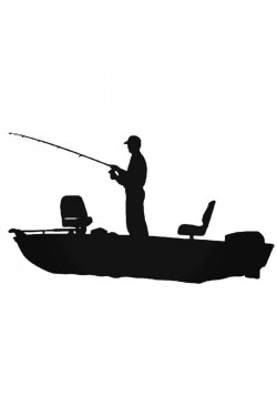 Fishing 2 Sticker 20 cm Fishing 2 Sticker 20 cm