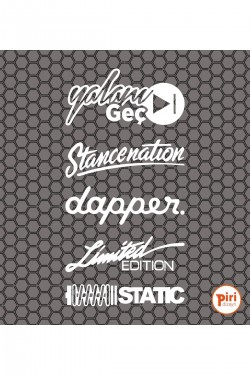 Araç Arka Cam Sticker Araba Arkası Paket Etiket Yalanı Geç Tasarım