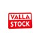 Valla Stock Sticker 15x10
