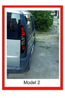 stop farı led görünümlü folyo STİCKER kaplama doblo 1 çizim-birebir uyumlu stop farı led görünümlü folyo STİCKER kaplama doblo 1 çizim-birebir uyumlu