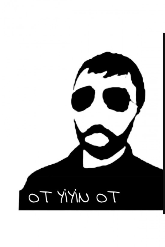 "OT YİYİN OT" GEBEŞ KABLUMBAĞA STİCKER ARAÇ CAM ARABA