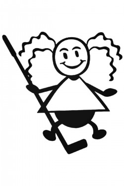 Siyah Baby Çöp Adam 13 Sticker 20 cm Siyah Baby Çöp Adam 13 Sticker 20 cm