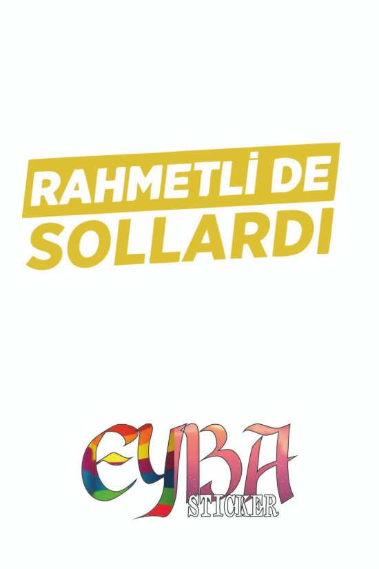 Rahmetli De Sollardı Oto Sticker - Araba Sticker - 30x12cm